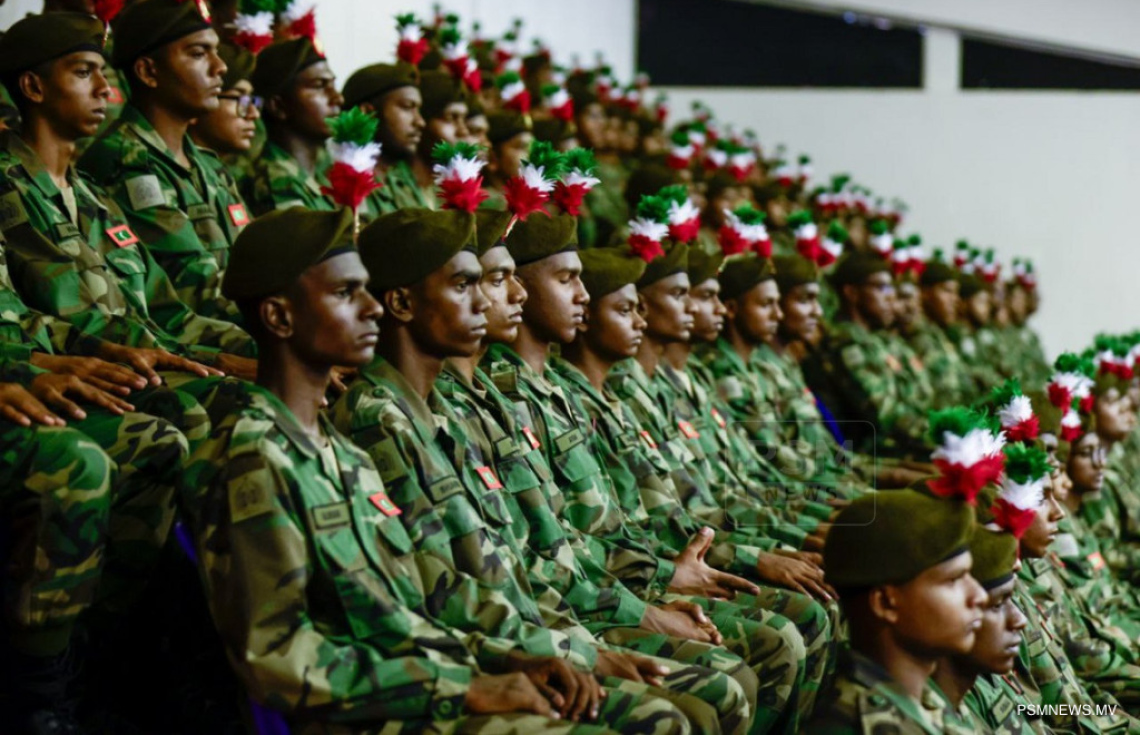 364 ދަރިވަރަކު ނެޝަނަލް ސާވިސްގެ ތަމްރީން ފުރިހަމަ ކޮށްފި