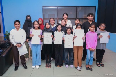 އެމްއެމްއައިއިން ބޭއްވި ސްކޫލް ހޮލިޑޭ ކޭމްޕު ނިންމާލައިފި