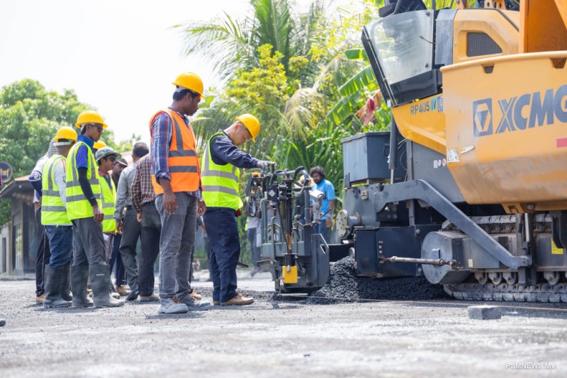 މާމިގިލީ މަގުތަކުގައި ތާރުއަޅަން ފަށައިފި