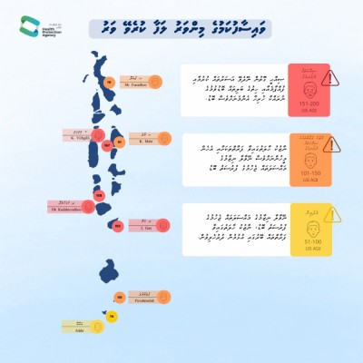 ވައި ނުސާފުވެ ބައެއް ސަރަހައްދުތަކަށް ރަތް ސަމާލު