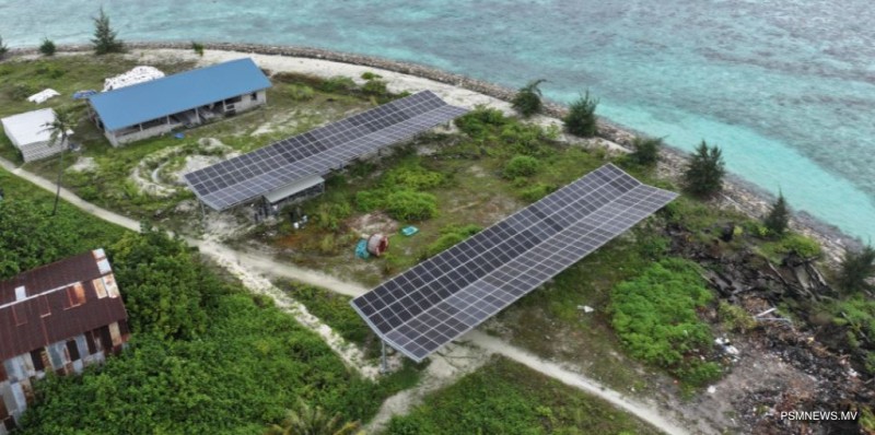 ކުޑަރިކިލުގައި ސޯލާ-ޑީސަލް ހައިބްރިޑް ނިޒާމެއް ޤާއިމުކުރަނީ