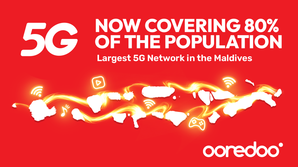 އުރީދޫގެ 5ޖީ ހިދުމަތް ރާއްޖޭގެ 80 އިންސައްތައަށް މިހާރު ލިބޭނެ