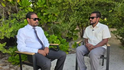 ފަށާއިރު ޕްރޮގްރާމްގައި ނ. ވެލިދޫ ކައުންސިލްގެ ރައީސް އާތިފް ހުސެއިން ވާހަކަ ދައްކަވަނީ