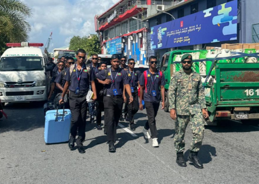 ވަތަނީ ޚިދުމަތުގެ ފަންނީ ތަމްރީނަށް 66 ޒުވާނަކު ފުރައިފި