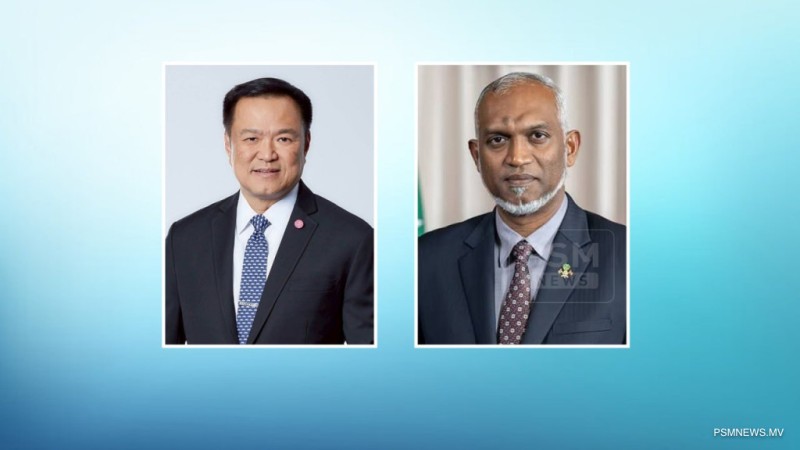 ރައީސްގެ ތަޢުޒިޔާގެ މެސެޖެއް ތައިލެންޑުގެ ބޮޑުވަޒީރަށް