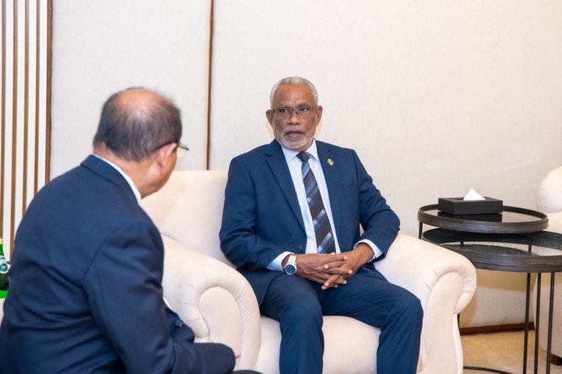 ރަސްމީ ދަތުރުފުޅެއްގައި ޢަބްދުއްރަޙީމް އިންޑިއާއަށް