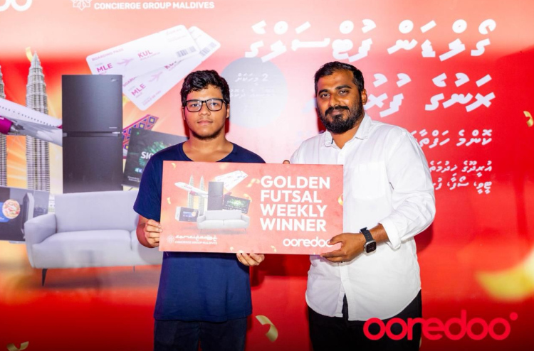 ގޯލްޑަން ފުޓްސަލް މުބާރާތުގައި އުރީދޫ ޕްރޮމޯޝަންގެ ފުރަތަމަ ނަސީބުވެރިޔާ ހޮވައިފި