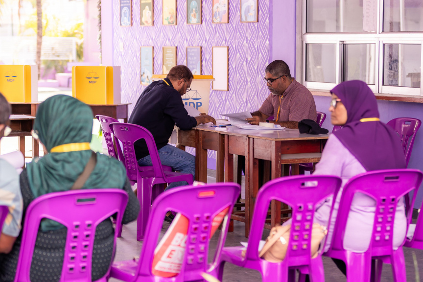 އެމްޑީޕީގެ ވާދަވެރި ޕްރައިމަރީގެ ވޯޓުލުން ފަށައިފި