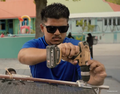 ޒައިދު ސަސްޓެއިނަބިލިޓީ ޕްރައިޒް ފ.އަތޮޅު ތަޢުލީމީ މަރުކަޒަށް!