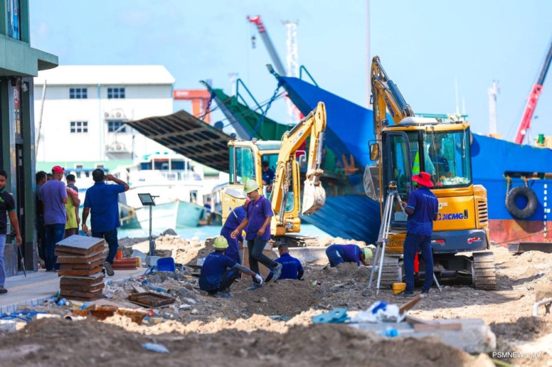 ބާޒާރުމަތީ މަގު ހެދުން: ރޯދައިގެ ކުރިން މަސައްކަތް ނިމޭނެ
