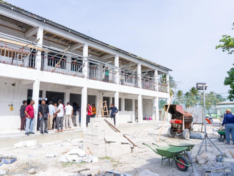 ފެންފުށީ ކްލާސްރޫމް އިމާރާތް ދިރާސީ އަހަރަށް ނިންމަނީ