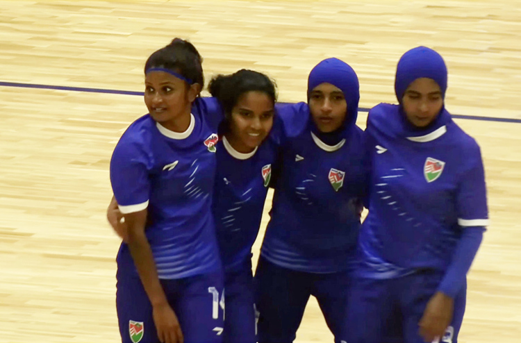 އަންހެން ފުޓްސަލްގައި ރާއްޖޭގެ ފުރަތަމަ ބައިނަލްއަގްވާމީ ލަނޑު ނޫރާ އަށް