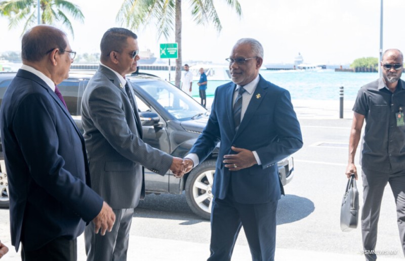 ރަސްމީ ދަތުރުފުޅެއްގައި ރައްޔިތުންގެ މަޖިލީހުގެ ރައީސް އިންޑިއާއަށް