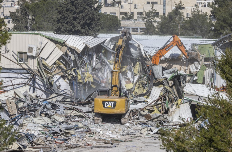 ފަލަސްތީނުގައި ހުރި އަންރުވާގެ އިމާރާތްތައް ތަޅާލުން ރާއްޖޭން ކުށްވެރިކޮށްފި