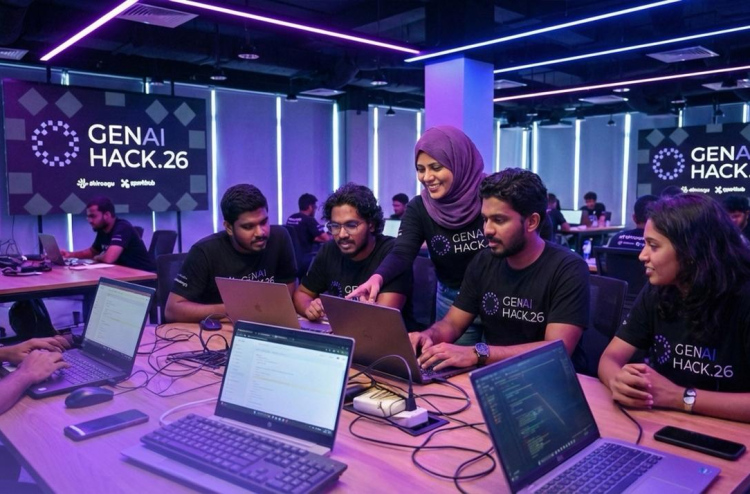 ދިރާގާއި ސްޕާކްހަބް ގުޅިގެން ރާއްޖޭގެ ފުރަތަމަ ޖެނެރޭޓިވް އޭއައި ހެކަތޯނެއް ބާއްވަނީ