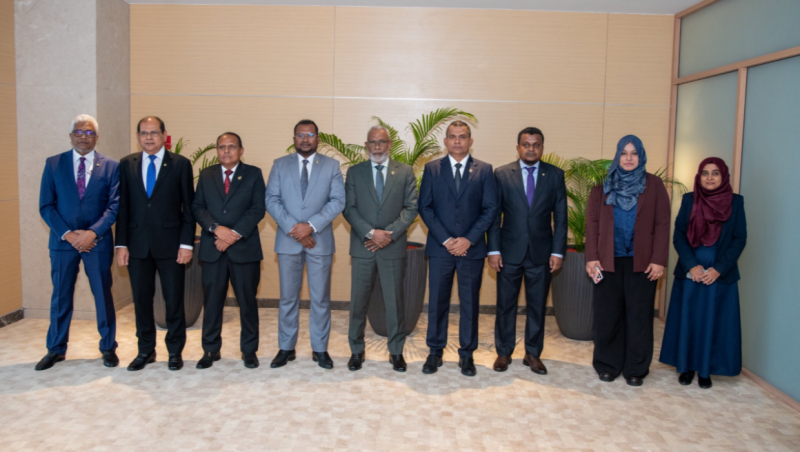 ރަސްމީ ދަތުރުފުޅެއްގައި ޢަބްދުއްރަޙީމް ސަޢޫދީ ޢަރަބިއްޔާއަށް