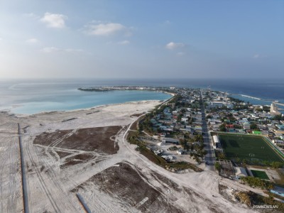 ދިއްދޫ ބިން ހިއްކުމުގެ މަޝްރޫޢު؛ މިހާތަނަށް 41 ހެކްޓަރު ހިއްކައިފި