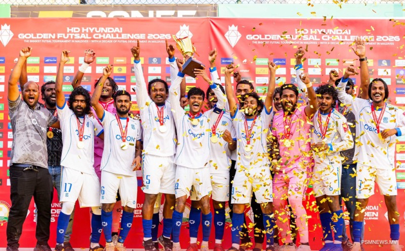 ޗެމްޕިއަންކަން ހިތަދޫއަށް، މޮޅު ކުޅުންތެރިއަކަށް ހާޒިމް