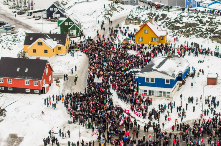 ގްރީންލެންޑް މައްސަލައިގައި ޔޫރަޕް އެކުގައި ޓްރަމްޕާ ދެކޮޅަށް ތެދުވެއްޖެ