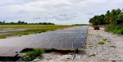 ސޯލާ ޑީސަލް-ބެޓަރީ ހައިބްރިޑް ނިޒާމް 101 ރަށުގައި ޤާއިމްކޮށްފި