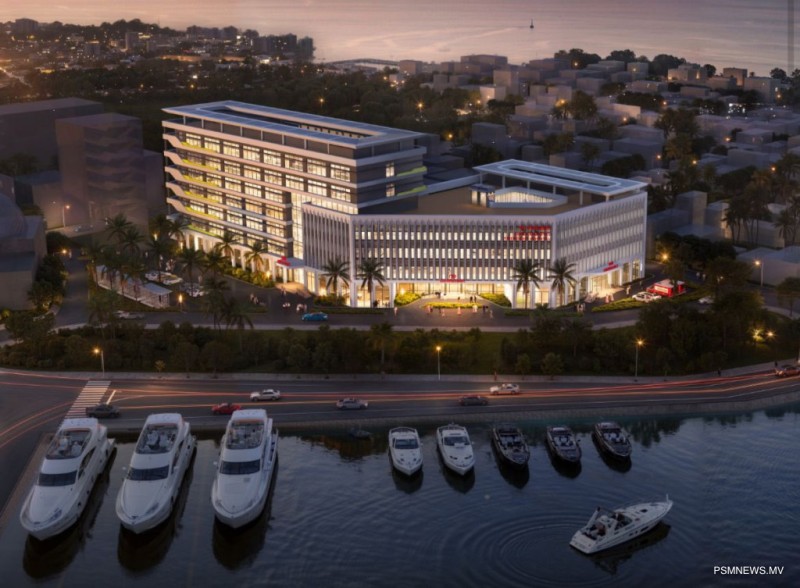 ވިލިމާލެ އައު ހޮސްޕިޓަލްގެ ޢަމަލީ މަސައްކަތްތައް ފެށުމަށް ޗައިނާއާއެކު ސޮއިކޮށްފި