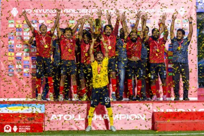 އަތޮޅުގެ ޗެމްޕިއަންކަން ތިމަރަފުށި، ގާފަރު، އިސްދޫ، މަހިބަދޫއަށް