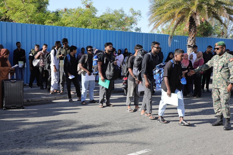 ގައުމީ ޚިދުމަތުގެ ދެވަނަ ބެޗު ތިން މަހުގެ ތަމުރީނަށް މާފިލާފުއްޓަށް