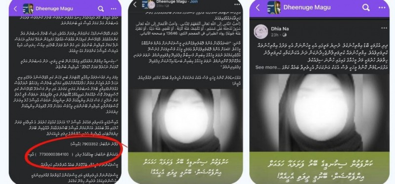 ބަލި މީހުންނަށް އެހީ ފޯރުކޮށްދޭން އެދި، ސްކޭމް ކުރުން އިތުރުވަނީ
