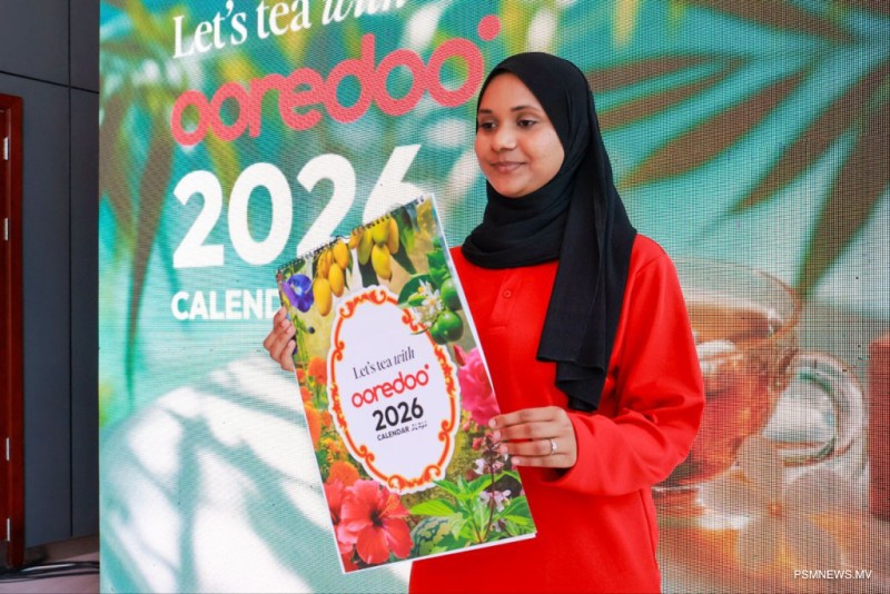 އުރީދޫގެ ކަލަންޑަރު "ޓީ ވިތު އުރީދޫ" ނެރެފި