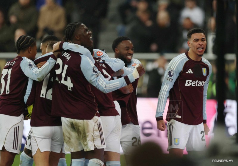 ނިއުކާސަލް އަތުން މޮޅުވެ އެސްޓަން ވިލާއަށް މުހިންމު ތިން ޕޮއިންޓު