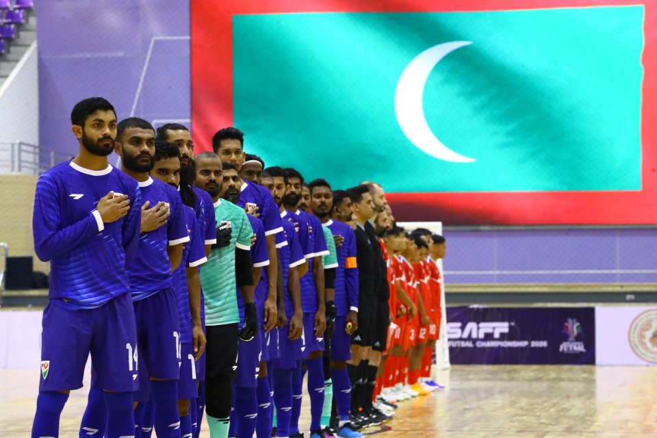 ގައުމީ ފުޓްސަލް ޓީމަށް މަރުހަބާ ކިޔުމަށް ހަވާ އަރުވަނީ