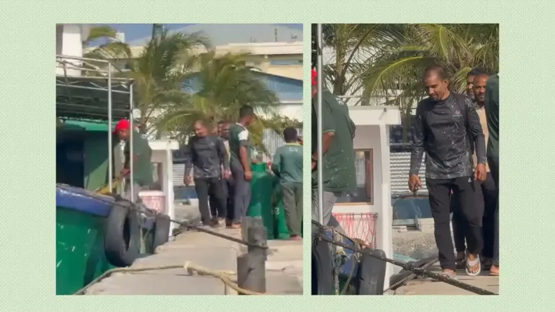 ގޭސް ކުންފުނީގެ އެމްޑީ އެ ކުންފުނީގެ ދޯނީގެ މަސްދަތުރުވަޑައިގެންފި