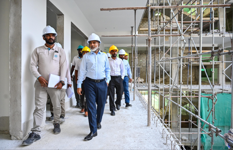 އޯލެވެލް އާއި އޭލެވެލަށް ހާއްސަ ސްކޫލެއް ހުޅުމާލެ 2 ގައި އިމާރާތް ކުރަނީ