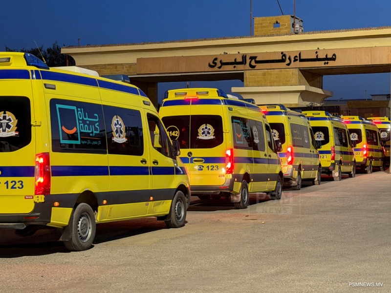 ރަފަޙް ހުރަސް ހުޅުވުމުން ޣައްޒާއިން ނިކުމެވުނީ އެންމެ ފަސް ބަލިމީހުންނަށް