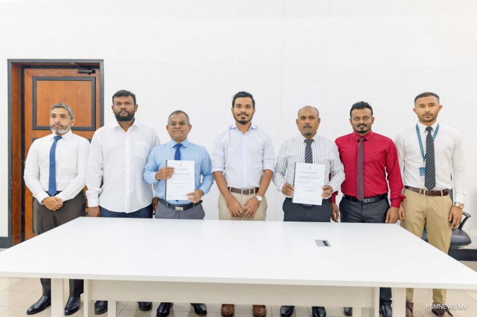 ގެމަނަފުށީ ނަރުދަމާގެ މަސައްކަތް ނިންމަން ބަޔަކާއި ހަވާލު ކޮށްފި