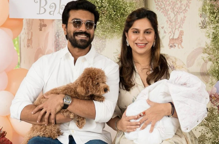 ރާމް ޗަރަން އަށް އެއްމާބަނޑު ދެ ކުދިން ލިބިއްޖެ