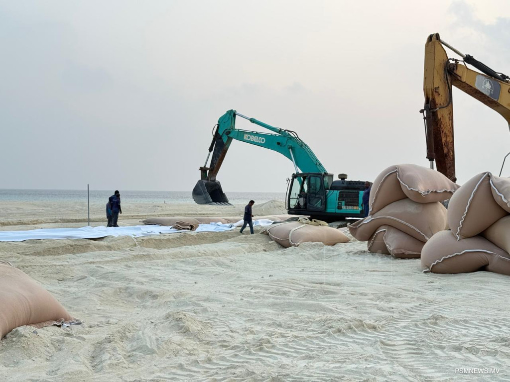 ވެލިދޫ ބިން ހިއްކުމުގެ މަސައްކަތް ފެބުރުވަރީގެ ނިޔަލަށް ނިންމަނީ