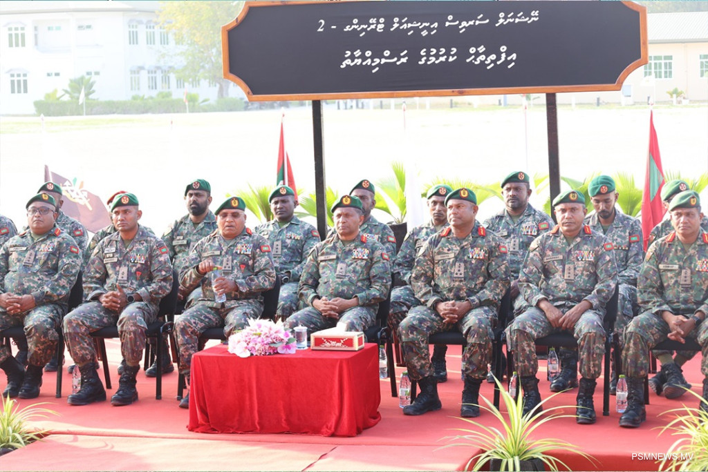 ދިވެހި ވަޠަނީ ޚިދުމަތުގެ ދެވަނަ ބެޗުގެ އަސާސީ ތަމްރީން އިފްތިތާހުކޮށްފި