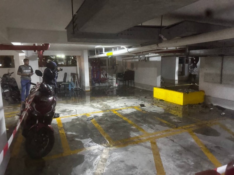 ހިޔާ ޓަވަރެއްގައި ރޯވުން: މައި ފާޚާނާ ހޮޅިއަށް ގެއްލުންލިބި، ބައެއް ފުލެޓުތަކުގެ ފާޚާނާ ބޭނުންނުކުރެވޭ