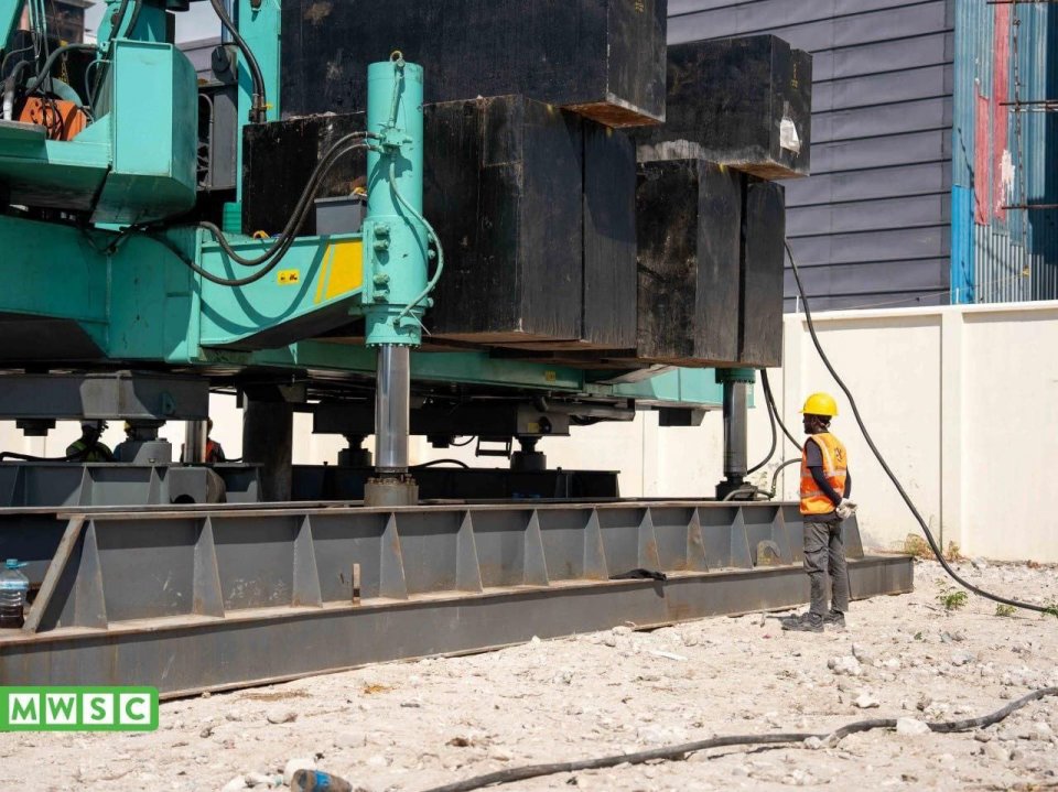 މާލޭގައި 13،000 ޓަނުގެ 2، ފެން ތާނގީ ބެހެއްޓުމުގެ މަސައްކަތް ފަށައިފި