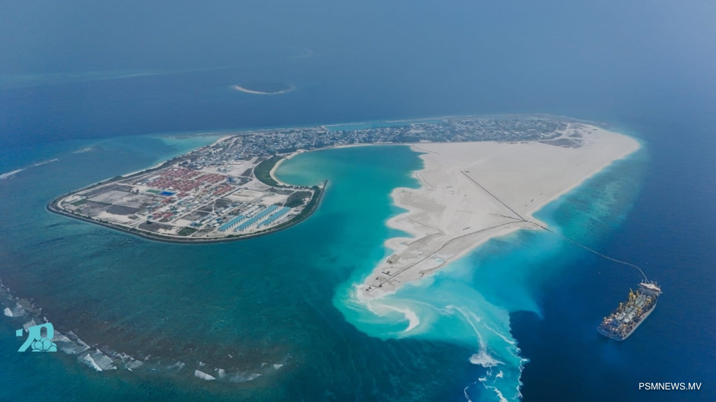 ދިއްދޫ ބިން ހިއްކުމުގެ މަޝްރޫޢު؛ 63 ހެކްޓަރު ހިއްކައިފި