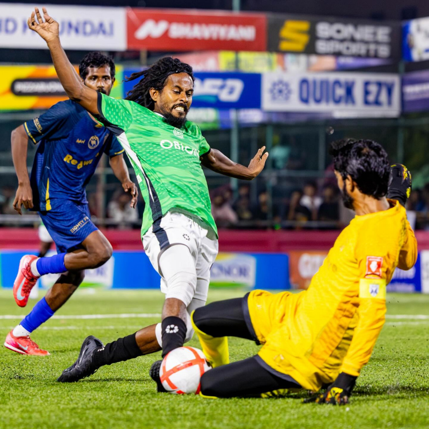 ގޯލްޑަން ފުޓްސަލްގެ ފައިނަލަށް ނައިވާދޫއާ ދެއްވަދޫ