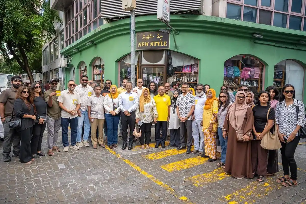 އެމްޑިޕީގެ ފަރާތުން މައްޗަންގޮޅި އުތުރު ދާއިރާގައި ބުދަ ދުވަހު ބޭއްވި ދޮރުން ދޮރަށް ހަރަކާތުގެ ތެރެއިން