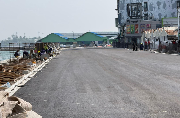 ބޭރުމަގު ތަރައްގީ ކުރުމުގެ ދެވަނަ ފިޔަވަހީގެ ތާރު އަޅާ ނިންމާލައިފި