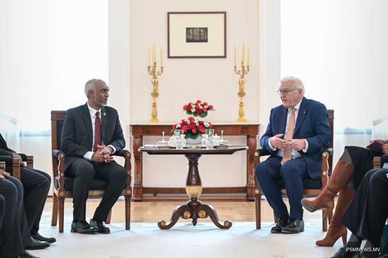 ދިވެހިރާއްޖެއާއި ޖަރުމަނުވިލާތާ ދެމެދު ރަސްމީ ވާހަކަފުޅު ބާއްވަވައިފި