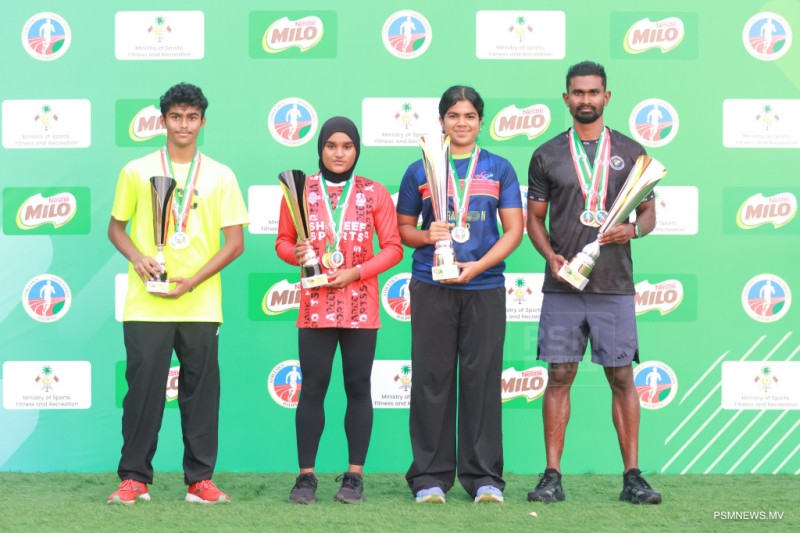 އެންމެ މޮޅު އެތުލީޓުންނަށް ސާޔާ، ސާއިދު، މިގްދާމް އަދި އައުހާ