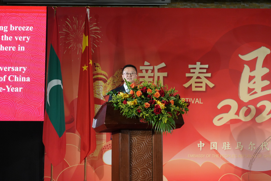 ޗައިނާއަށް ލިބޭ ތަރައްގީއާއި ކުރިއެރުމުގެ ހެޔޮ އަސަރު، ރާއްޖެއާއި އެހެން ގައުމުތަކަށް ވެސް ކުރާނެ: ޗައިނާ ސަފީރު