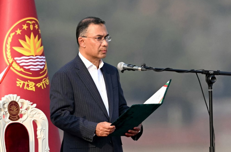 ތާރިގް ރަހްމާން ބަންގްލާދޭޝްގެ ބޮޑުވަޒީރުކަމުގެ ހުވާކުރައްވައިފި