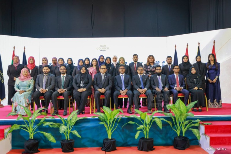 ޤާނޫނީ ވަކީލުކަމުގެ ހުވައިކޮށް، 39 ވަކީލުން ޤާނޫނީ ފަންނާ ގުޅިއްޖެ