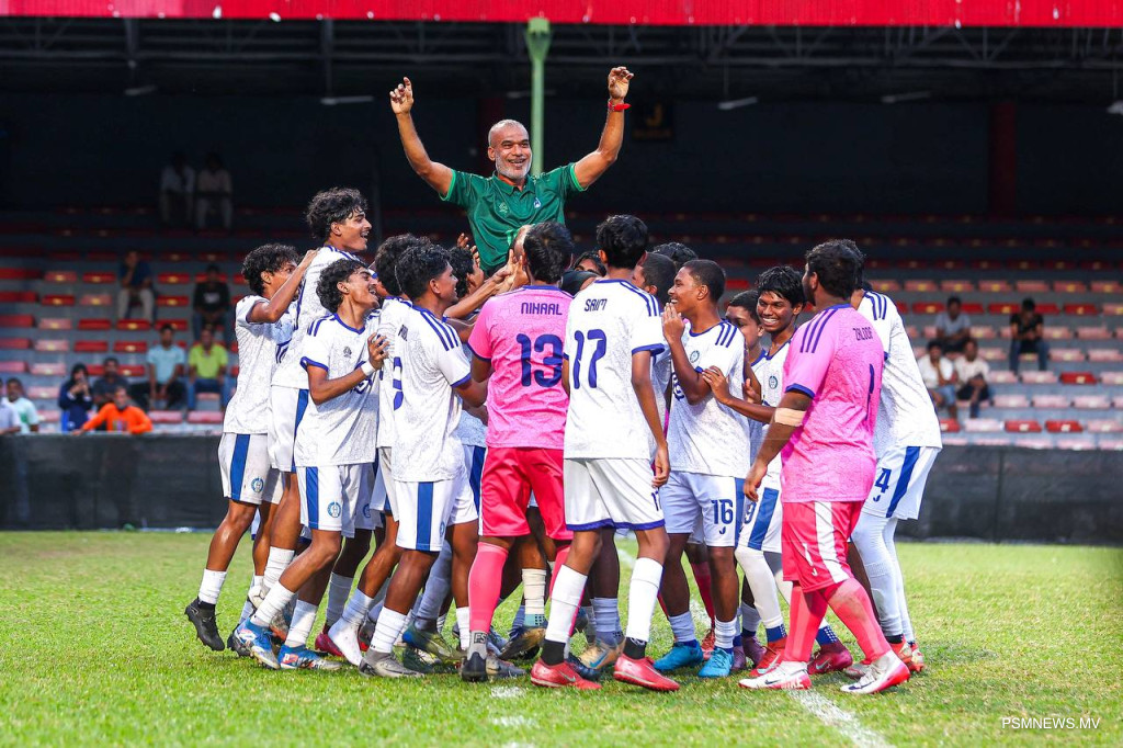 19 އަހަރުން ދަށުގެ ޗެމްޕިއަންކަން ސީއެޗްއެސްއީ މާލެއަށް